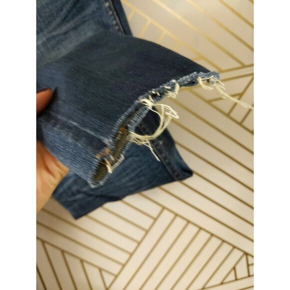 MADEWELL Women's 9" High Riser Skinny Skinny Dark Wash Size 24 READ - Picture 9 of 12